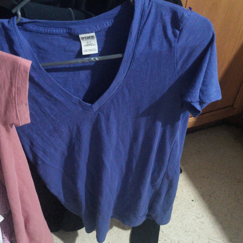 Blue & Pink (pink) t shirts